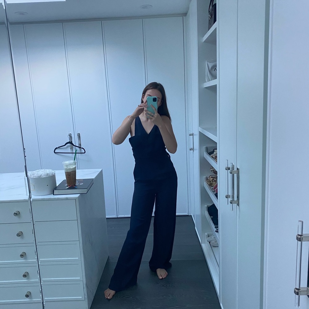 Whistles Midnight Blue Jumpsuit